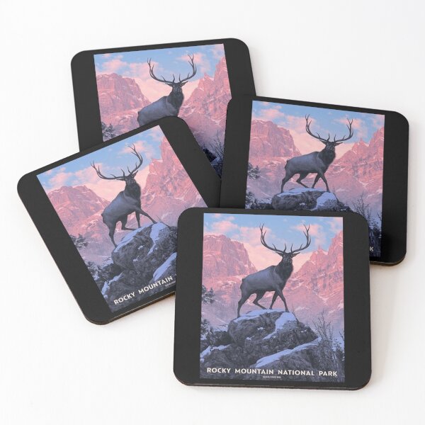 Item preview, Rocky Mountain National Park  designed and sold by Broken Antler Designs .
