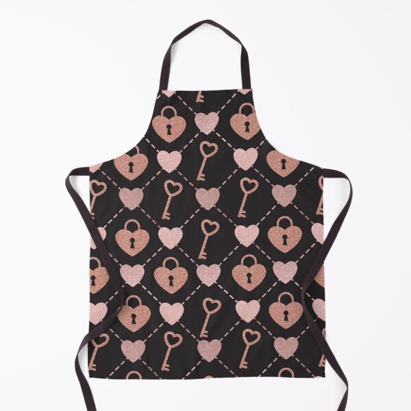 Item preview, Rose Gold Love Locks and Keys Pattern designed and sold by adoredigitals.