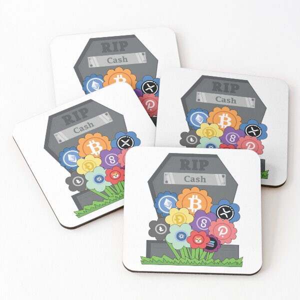 Item preview, Cash Is Dead RIP Crypto Taking Over Growing On The Grave Of Cash Money Dollar designed and sold by doseofwin.