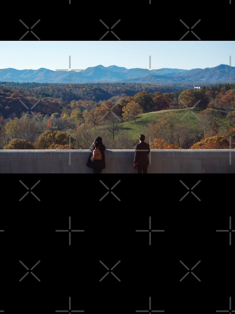 Thumbnail 7 of 7, Oversized T-Shirt, BILTMORE ESTATE MOUNTAINS ASHEVILLE NORTH CAROLINA designed and sold by teruyalab.