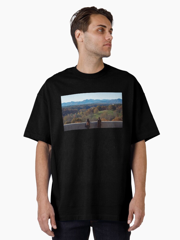 Thumbnail 1 of 7, Oversized T-Shirt, BILTMORE ESTATE MOUNTAINS ASHEVILLE NORTH CAROLINA designed and sold by teruyalab.