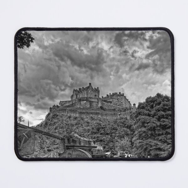 Item preview, The Castle from St Cuthberts - B&W designed and sold by tomg.