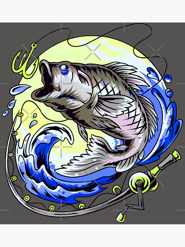 Discover Big fish hunter For professional fishermen Best Design Premium Matte Vertical Poster
