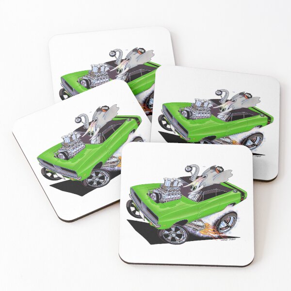 Item preview, Vince Crain High Octane Art Full Charge 1969 green designed and sold by vincecrain.