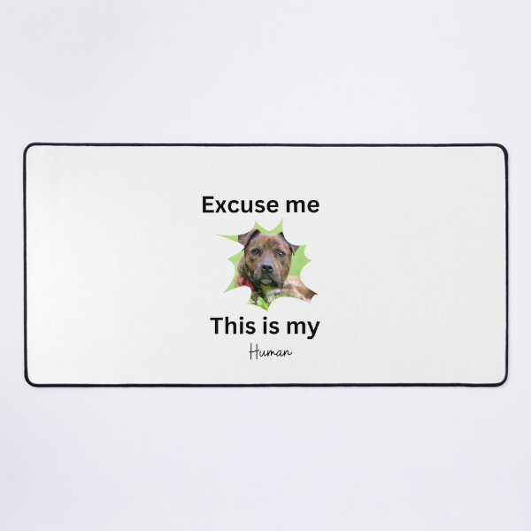 Item preview, Staffy- Excuse me this is my human designed and sold by Yerral.