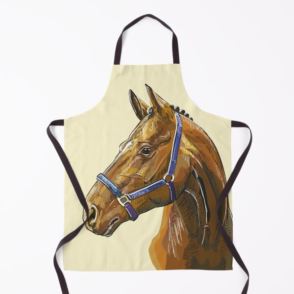 Item preview, Hand drawing chestnut horse designed and sold by Alinart16.