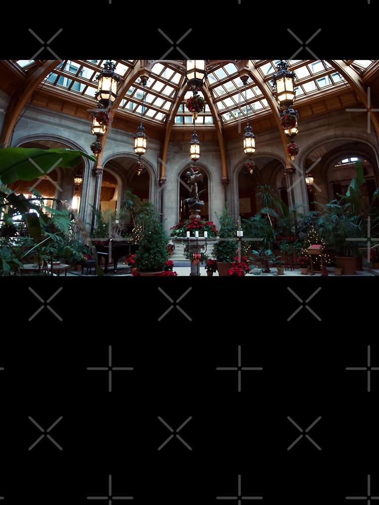 Thumbnail 7 of 7, Oversized T-Shirt, BILTMORE ESTATE MANSION ARCHITECTURE ASHEVILLE NORTH CAROLINA designed and sold by teruyalab.