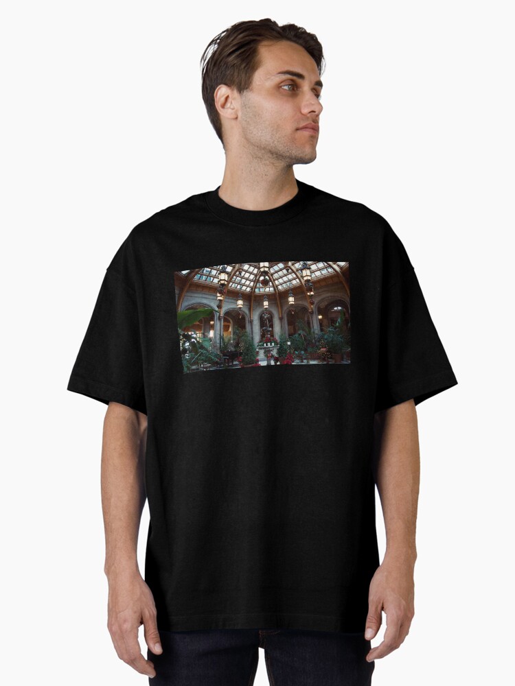 Thumbnail 2 of 7, Oversized T-Shirt, BILTMORE ESTATE MANSION ARCHITECTURE ASHEVILLE NORTH CAROLINA designed and sold by teruyalab.