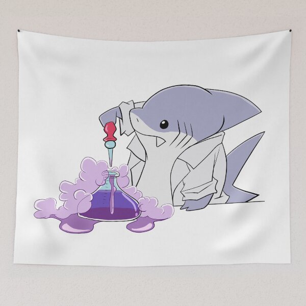 Item preview, Sharky Reaction designed and sold by thegraphixtee.