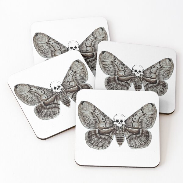 Item preview, Skull butterfly, skull stickers, deaths head stickers, Moth, Death, Skull, Goth, Butterfly, Insect, Gothic, Death Head Moth, Halloween, Tattoo, Horror, Dark, death moth, skull, dark art, gift. designed and sold by Rowbic.