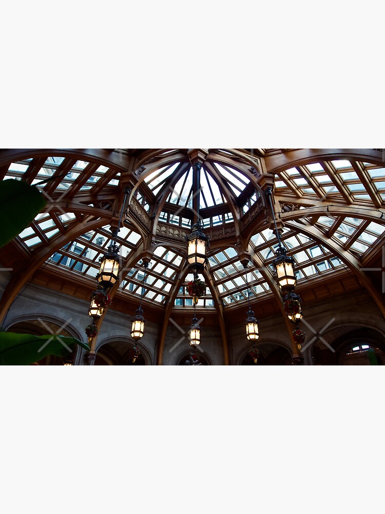 Thumbnail 3 of 3, Sticker, BILTMORE ESTATE MANSION ARCHITECTURE ASHEVILLE NORTH CAROLINA designed and sold by teruyalab.