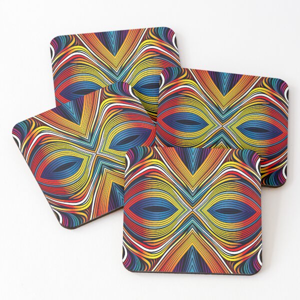 Item preview, Abstract Coloured lines Pattern A designed and sold by Loffartdesign.
