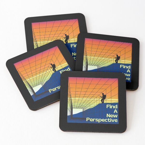 Item preview, Explore and Find A New Perspective Graphic Design with Sunset  designed and sold by tranquilbeach.