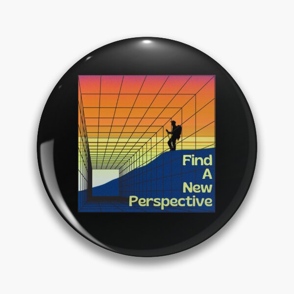 Item preview, Explore and Find A New Perspective Graphic Design with Sunset  designed and sold by tranquilbeach.