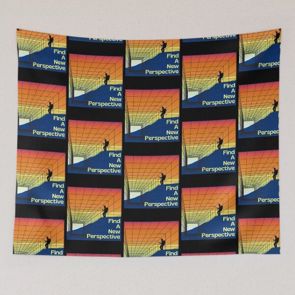 Item preview, Explore and Find A New Perspective Graphic Design with Sunset  designed and sold by tranquilbeach.