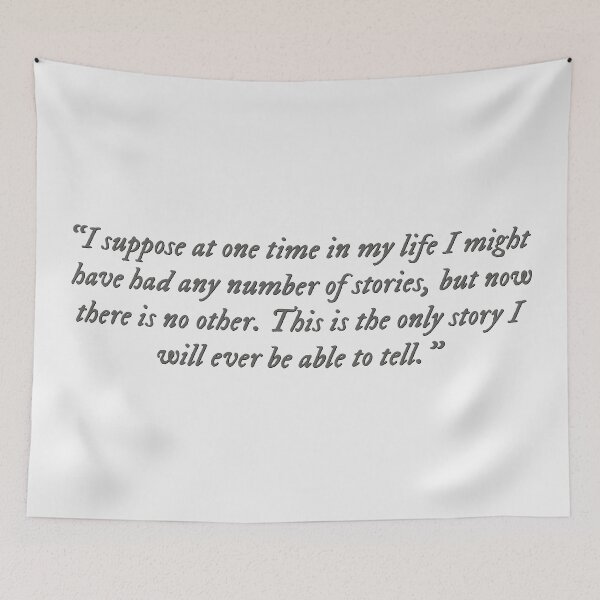 Item preview, The Secret History quote designed and sold by percqbeths.