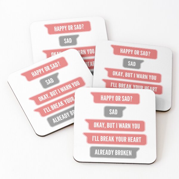 Item preview, Happy or Sad? I'll Break Your Heart. Already Broken (Original) designed and sold by FilipeFerreira.