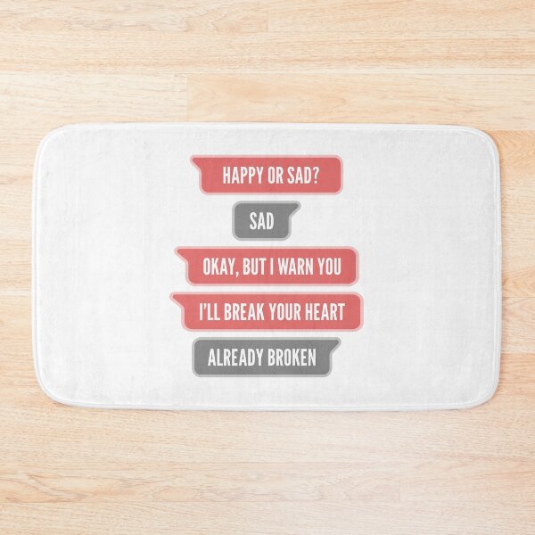 Item preview, Happy or Sad? I'll Break Your Heart. Already Broken (Original) designed and sold by FilipeFerreira.