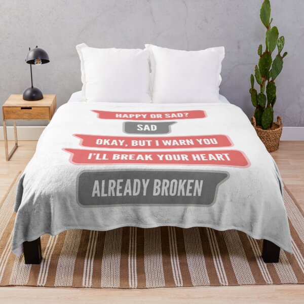 Item preview, Happy or Sad? I'll Break Your Heart. Already Broken (Original) designed and sold by FilipeFerreira.