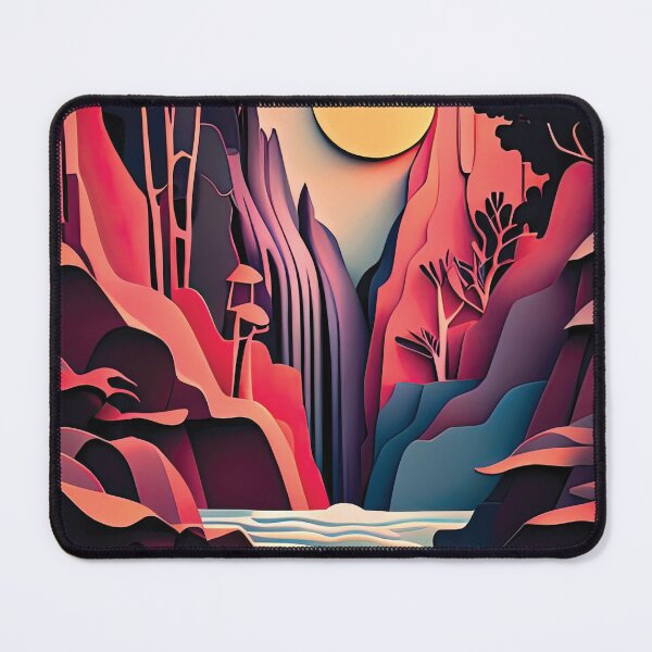 Item preview, Exotic Canyon at Sunset designed and sold by PearBird.