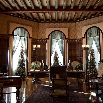Artwork thumbnail, BILTMORE ESTATE MANSION CHRISTMAS ASHEVILLE NORTH CAROLINA by teruyalab
