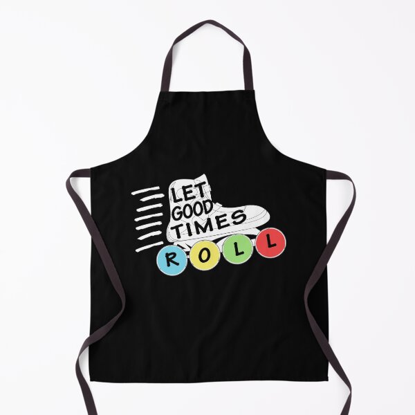 Item preview, Pop art retro roller skates with quote | Let Good times Roll designed and sold by trendparrot.