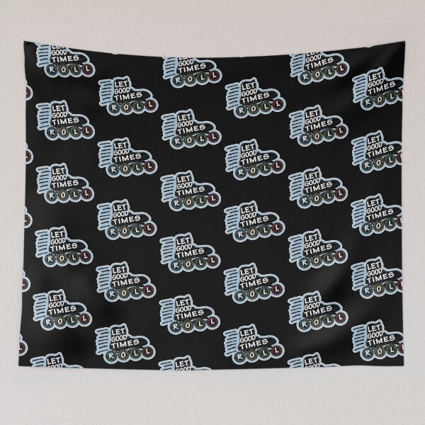 Item preview, Pop art retro roller skates with quote | Let Good times Roll designed and sold by trendparrot.