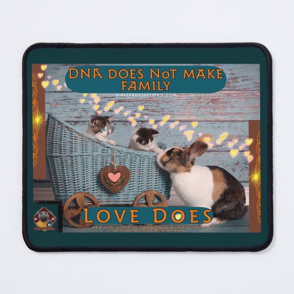 Item preview, DNA Does Not Make Family, Love Does designed and sold by Walter G. Esselman.