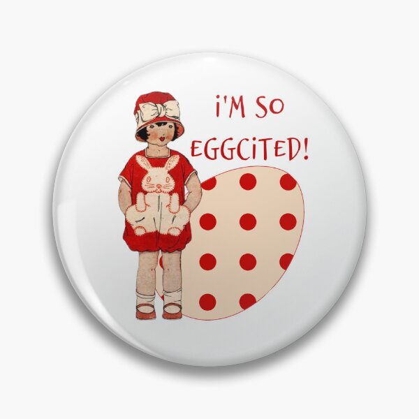 Item preview, I'm So Eggcited! - Easter - Spring gift designed and sold by SSustainable.