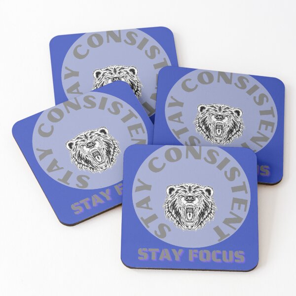 Item preview, Stay Focused, Consistency Motivational Quotes -Stay  Consistent Saying designed and sold by zeddy-store.