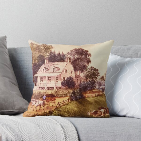 Item preview, Currier and Ives _ American Homestead- Summer designed and sold by tomorrowsart.