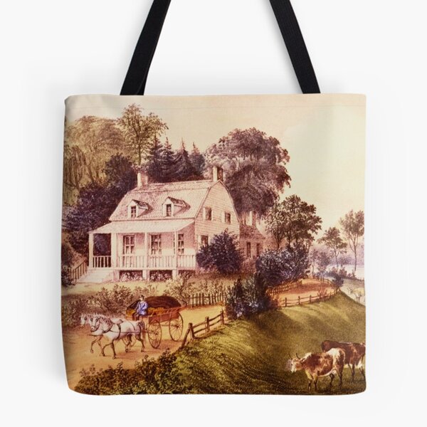 Item preview, Currier and Ives _ American Homestead- Summer designed and sold by tomorrowsart.