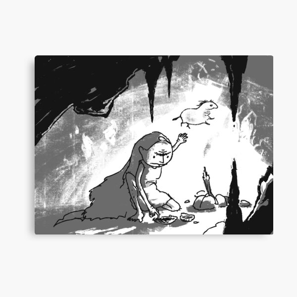 Memvelope Cave Painting Canvas Print