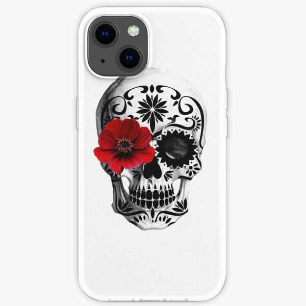 Sugar skull Day of the dead iPhone Soft Case