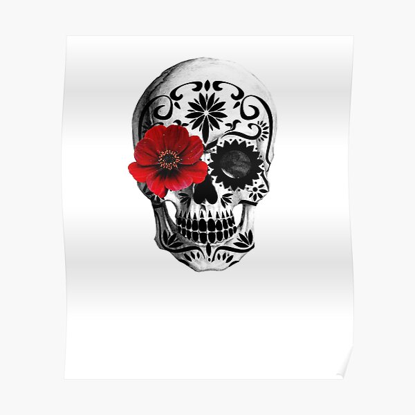 Sugar skull Day of the dead Poster