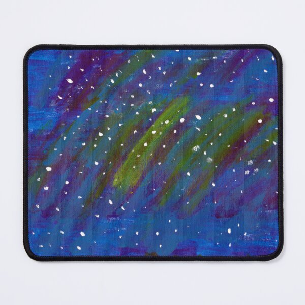 Item preview, Aurora Abstract Northern Lights Night Sky Wall Art Home Decor  designed and sold by BadShadowArt.