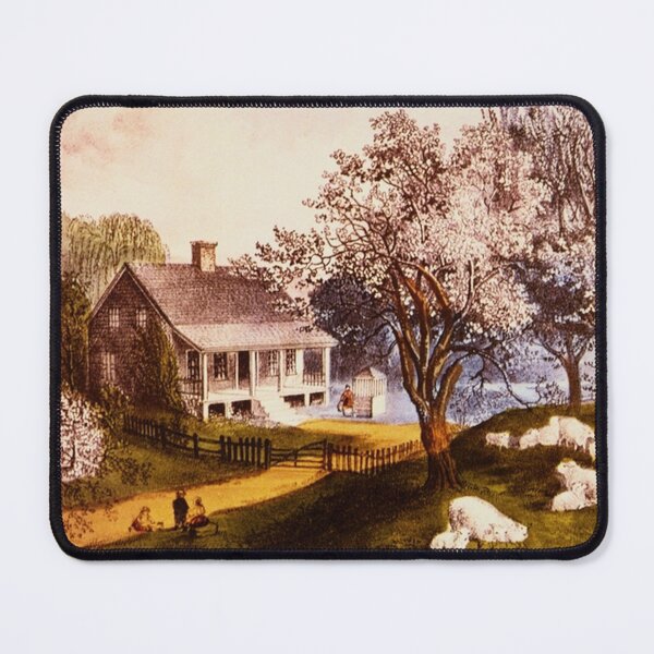 Item preview, Currier and Ives -American Homestead- Spring designed and sold by tomorrowsart.
