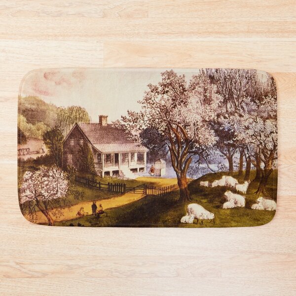 Item preview, Currier and Ives -American Homestead- Spring designed and sold by tomorrowsart.