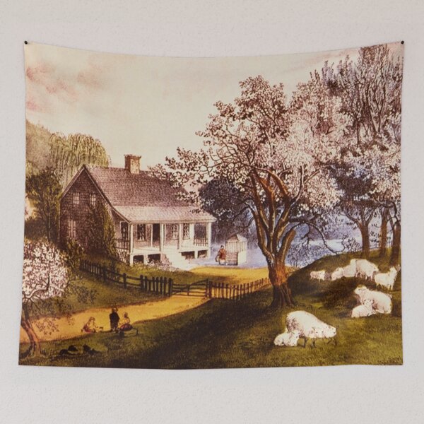 Item preview, Currier and Ives -American Homestead- Spring designed and sold by tomorrowsart.