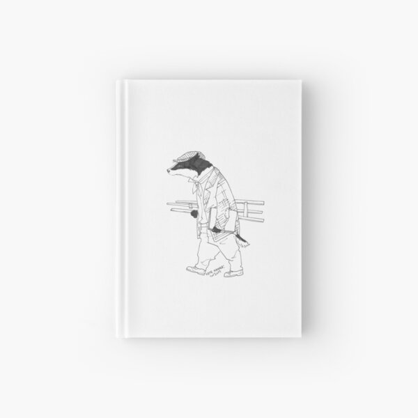 Badger with Paint Set Hardcover Journal