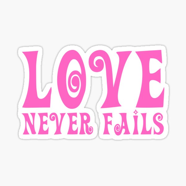 Yellow and Pink Love Never Fails - Skin Decal Vinyl Wrap Kit compatibl –  TheSkinDudes