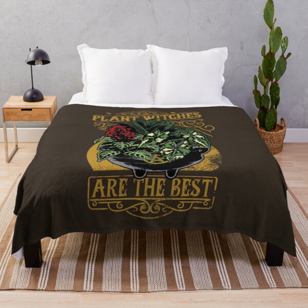 Item preview, Plant Witch | Colorful Artwork | Mustard Lettering designed and sold by VintagePlantJoy.