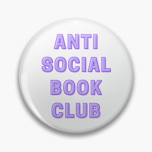 Item preview, Anti Social Book Club designed and sold by BRoseCreations.