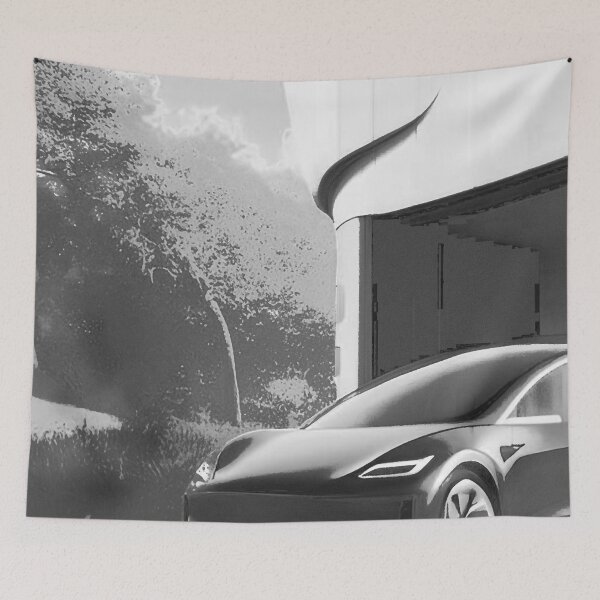 Item preview, Classy B&W Tesla designed and sold by fergyfilms.