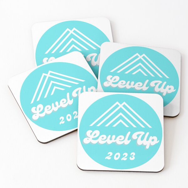 Item preview, Level Up 2023 Sticker designed and sold by ringandsing.
