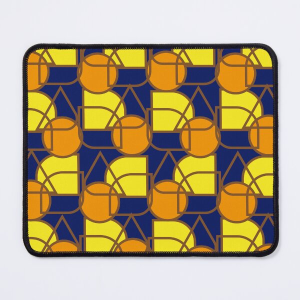 Item preview, Formas geometricas amarelas, laranja e marrom. Vintage Retrô designed and sold by GirlaineSQ.