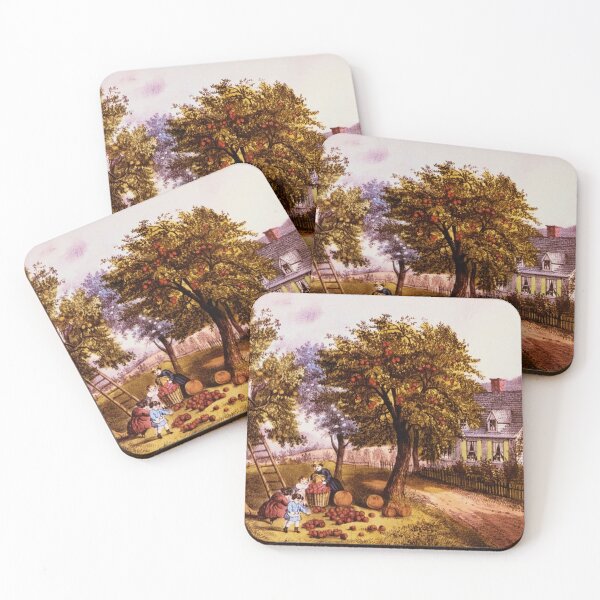 Item preview, Currier and Ives - American Homestead- Autumn designed and sold by tomorrowsart.