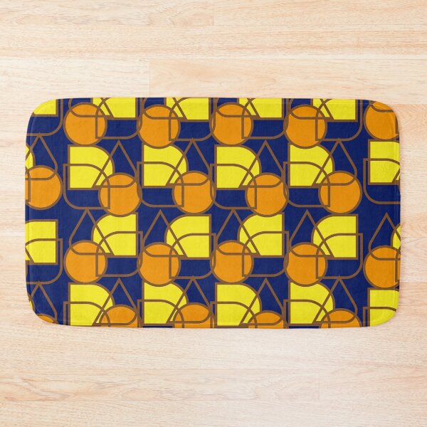 Item preview, Formas geometricas amarelas, laranja e marrom. Vintage Retrô designed and sold by GirlaineSQ.