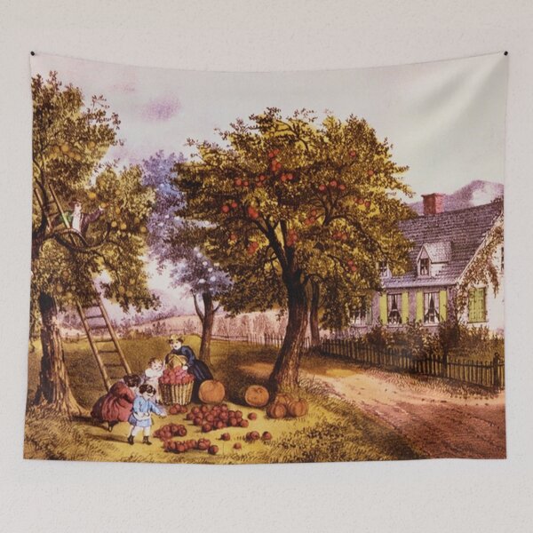 Item preview, Currier and Ives - American Homestead- Autumn designed and sold by tomorrowsart.