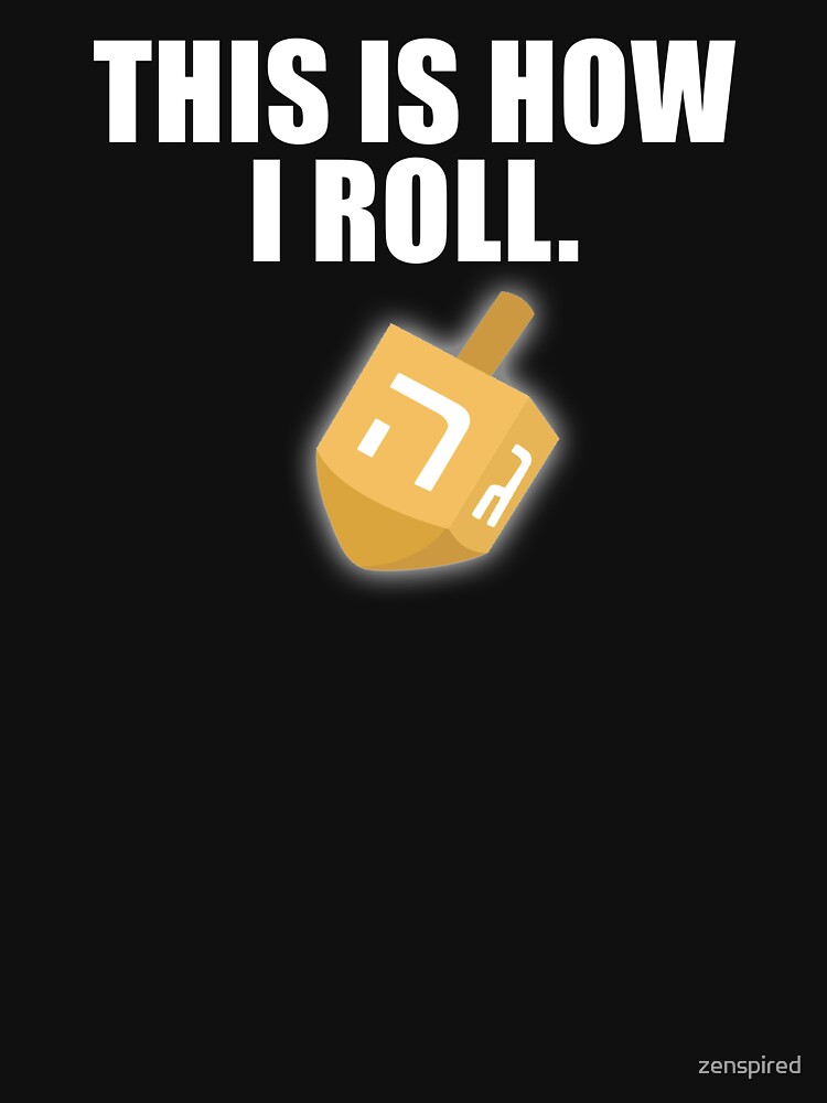 Así es como ruedo Hanukkah Dreidel de zenspired